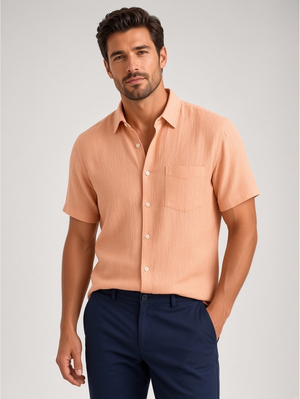 Islander pick linen shirt size XL